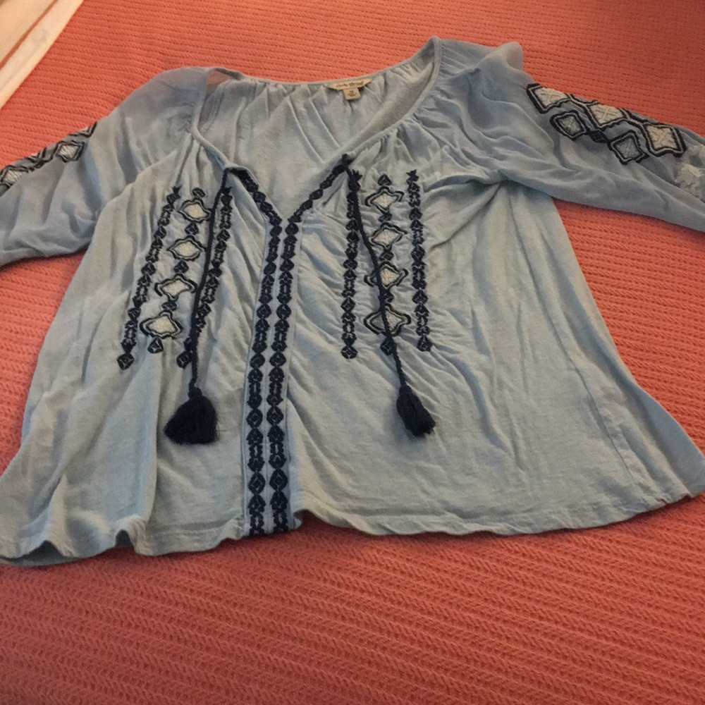 Bohemian light cotton top